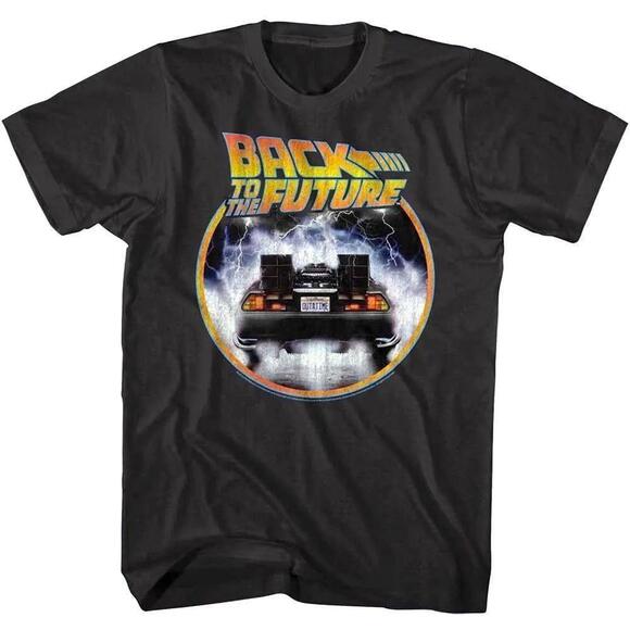 Back To The Future DMC Delorean Unisex T-Shirt Classic Car Movie Fan Graphic Tee